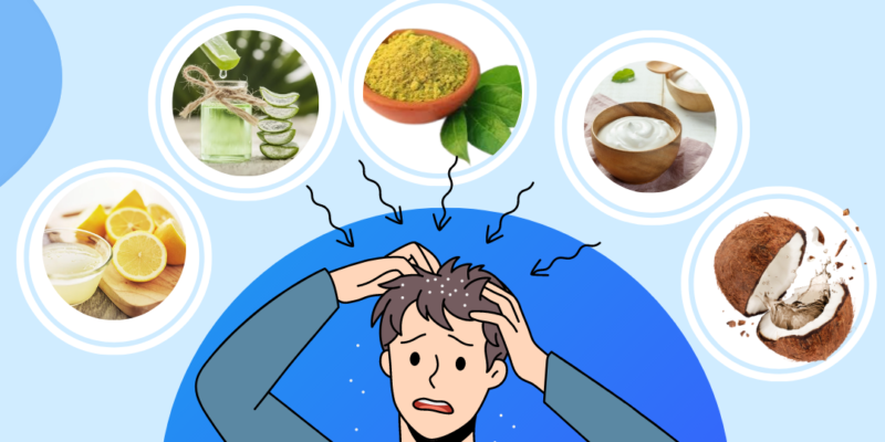 home remedies to get rid of dandruff