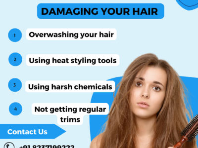 different ways you are damaging your hair