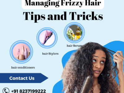 managing frizzy hairs