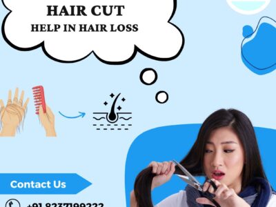 short hair cut does help in hair loss