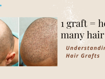 1 graft = how many hair