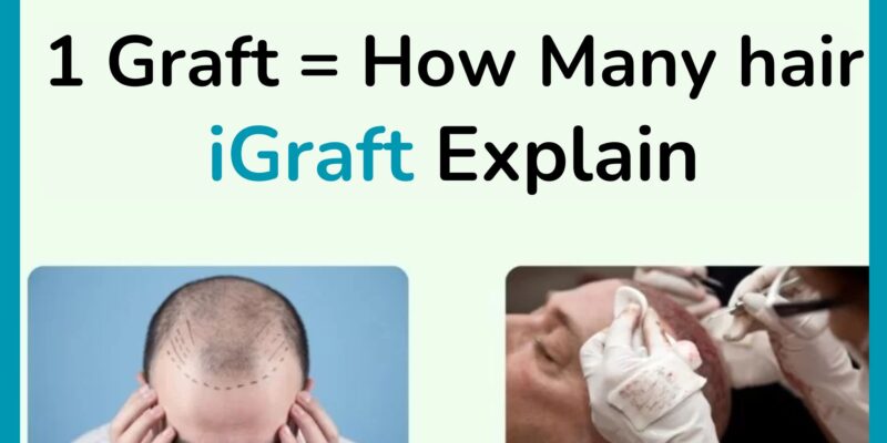 1 graft = how many hair - iGraft Explain