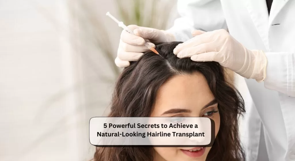 Natural-Looking Hairline Transplant