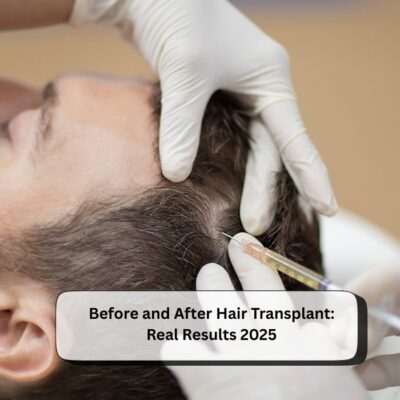 Before and After Hair Transplant