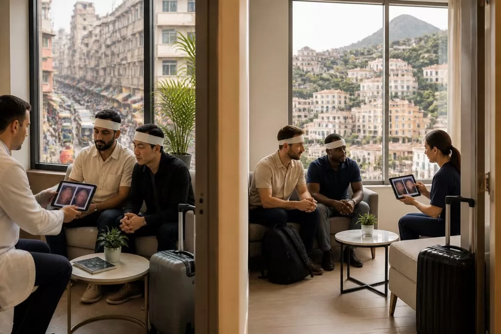 India vs Turkey for Hair Transplant Tourism: Cost, Crowds and Results for US, UK and Aussie Patients
