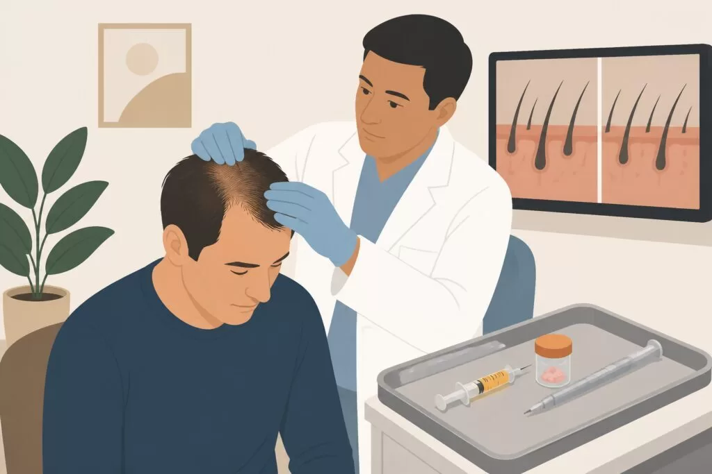 Regenera Activa vs PRP Therapy: Is Single-Session Capillary Regeneration Better for Early Hair Fall?