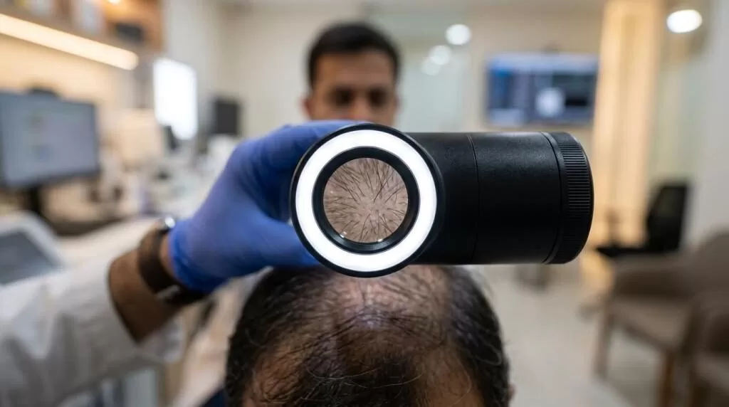 hair clinic in himayat nagar